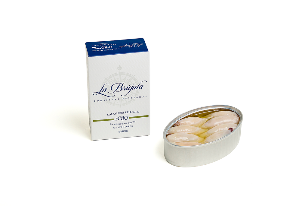 La Brujula Baby Squid in Olive Oil